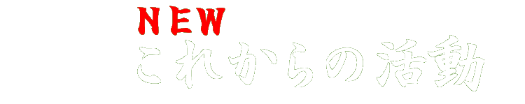 これからの活動